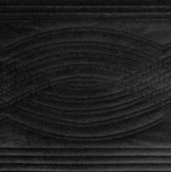 Narzuta 170 x 210 Dekoracyjna Velvet2 Czarny