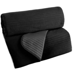 Narzuta 170 x 210 Dekoracyjna Velvet2 Czarny
