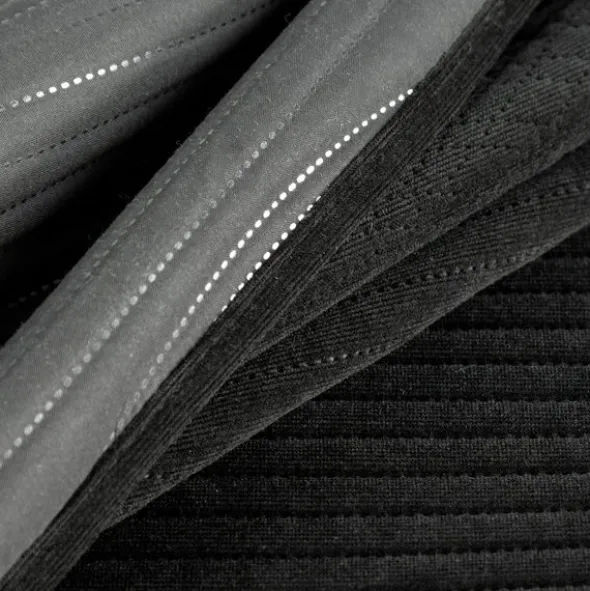 Narzuta 170 x 210 Dekoracyjna Velvet2 Czarny
