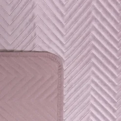 Narzuta 220 x 240 Dekoracyjna Welurowa Sofia Puder1