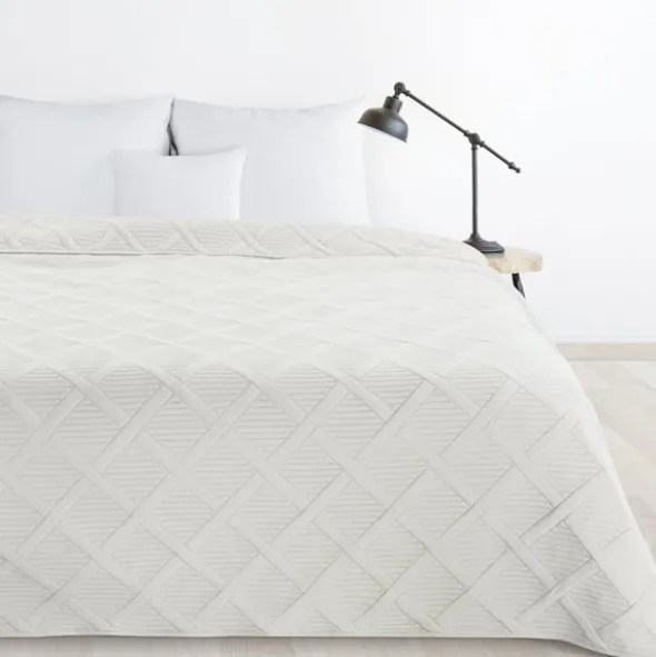 Narzuta 170 x 210 Design Pikowana Alara5 Krem