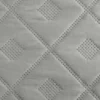 Narzuta 220 x 240 Design Pikowana Alara6 Srebrny