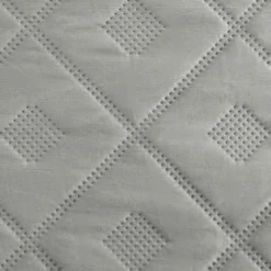 Narzuta 220 x 240 Design Pikowana Alara6 Srebrny