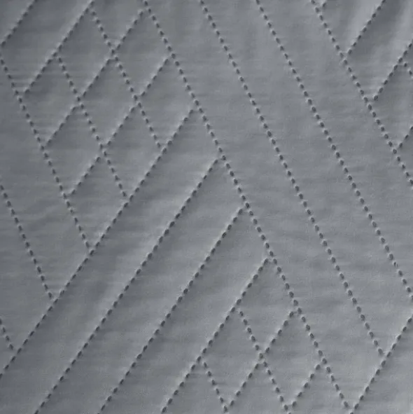 Narzuta 170 x 210 Pikowana Dekoracyjna Boni1 Grafit