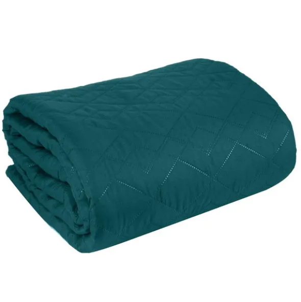 Narzuta 170 x 210 Pikowana Dekoracyjna Boni2 Turkus