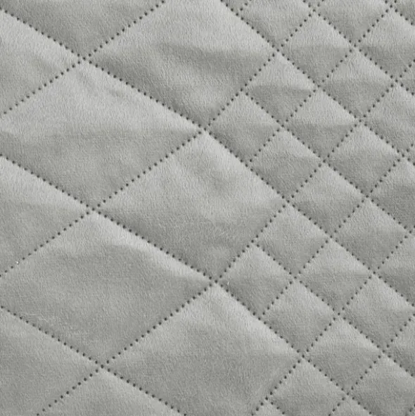 Narzuta 220 x 240 Pikowana Design91 Luiz3 Srebrny