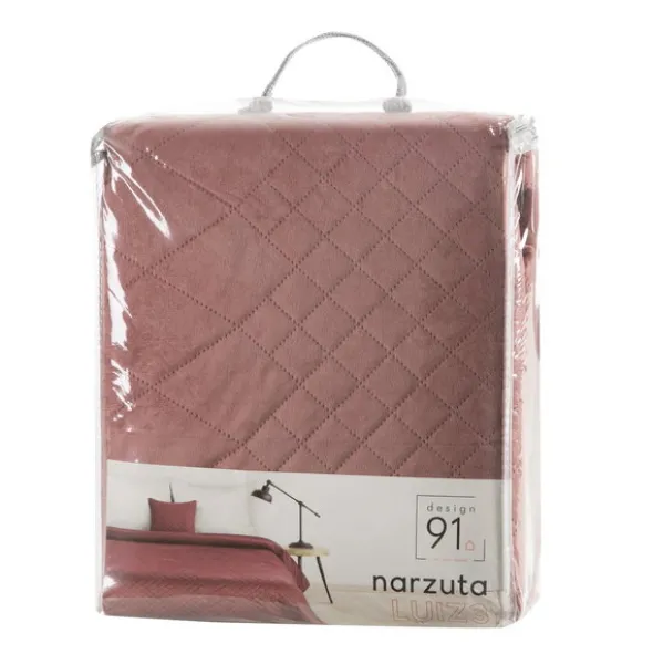 Narzuta 220 x 240 Pikowana Design91 Luiz3 Róż