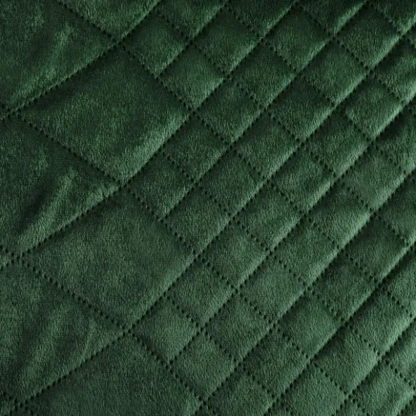 Narzuta 220 x 240 Pikowana Design91 Luiz3 C. Zieleń