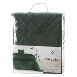 Narzuta 220 x 240 Pikowana Design91 Luiz3 C. Zieleń