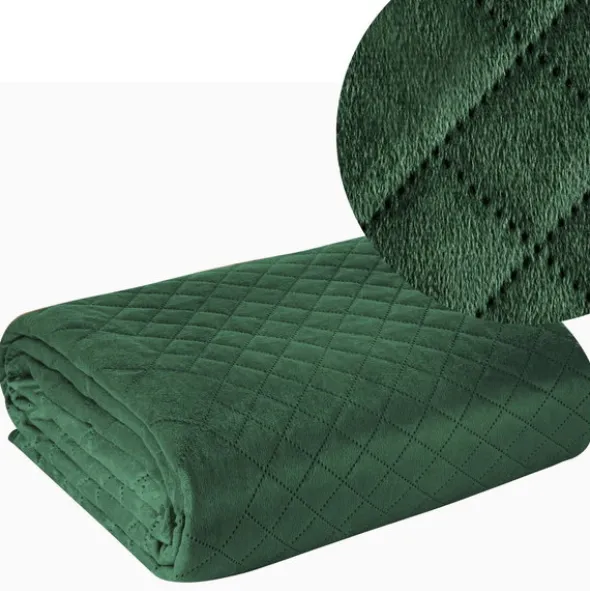 Narzuta 220 x 240 Pikowana Design91 Luiz3 C. Zieleń