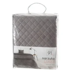 Narzuta 170 x 210 Pikowana Design91 Luiz3 Srebrny