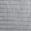 Narzuta 220 x 240 Pikowana Pasy Glori Srebrny