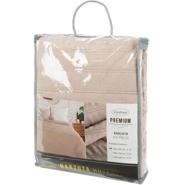 Narzuta 170 x 210 Pikowana Selen Morela