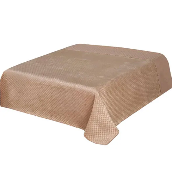 Narzuta 220 x 240 Pikowana 7082 Velvet Brąz