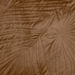 Narzuta 220 x 240 Pikowana Velvet Luiz4 Cegła