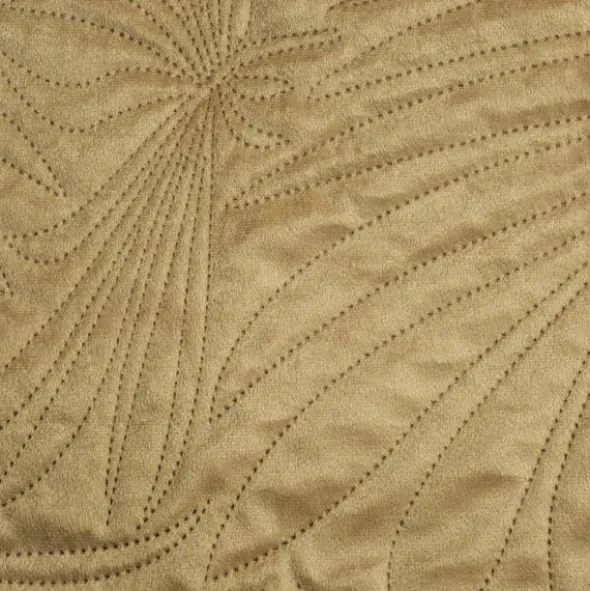 Narzuta 220 x 240 Pikowana Velvet Luiz4 Beż