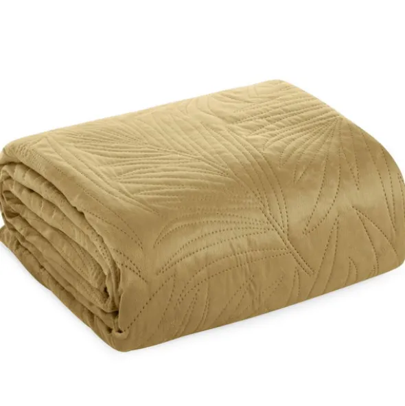 Narzuta 220 x 240 Pikowana Velvet Luiz4 Beż