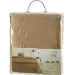 Narzuta 220 x 240 Pikowana Velvet Luiz4 Beż