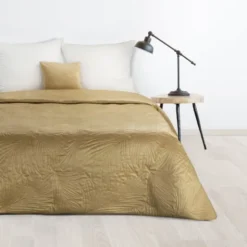Narzuta 220 x 240 Pikowana Velvet Luiz4 Beż