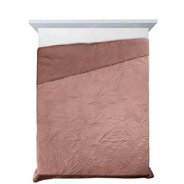 Narzuta 170 x 210 Pikowana Velvet Luiz4 Róż