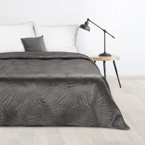 Narzuta 170 x 210 Pikowana Velvet Luiz4 Grafit