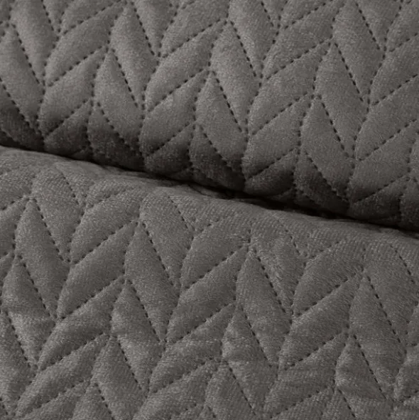 Narzuta 200 x 220 Pikowana Velvet Luiz4 Beżowy