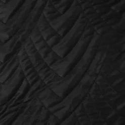 Narzuta 170 x 210 Pikowana Velvet Luiz6 Czarny