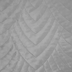 Narzuta 220 x 240 Pikowana Velvet Luiz6 Srebrny