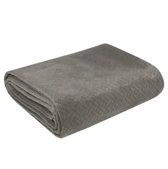 Narzuta 170 x 210 Pikowana Velvet Luiz5 Beż