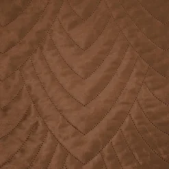 Narzuta 200 x 220 Pikowana Velvet Luiz6 Cegła