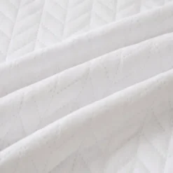 Narzuta 200 x 220 Pikowana Velvet Moxie Biały