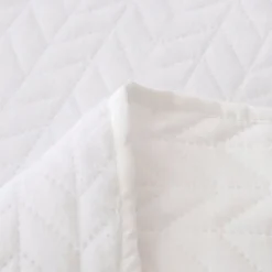 Narzuta 200 x 220 Pikowana Velvet Moxie Biały