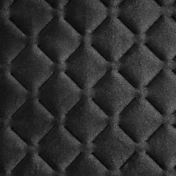 Narzuta 220 x 240 Pikowana Welurowa Dimon Czarny