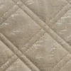 Narzuta 170 x 210 Pikowana Welurowa Luiz Blink Beż