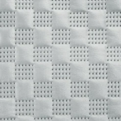 Narzuta 200 x 220 Pikowana Welurowa Sofia4 Srebrny