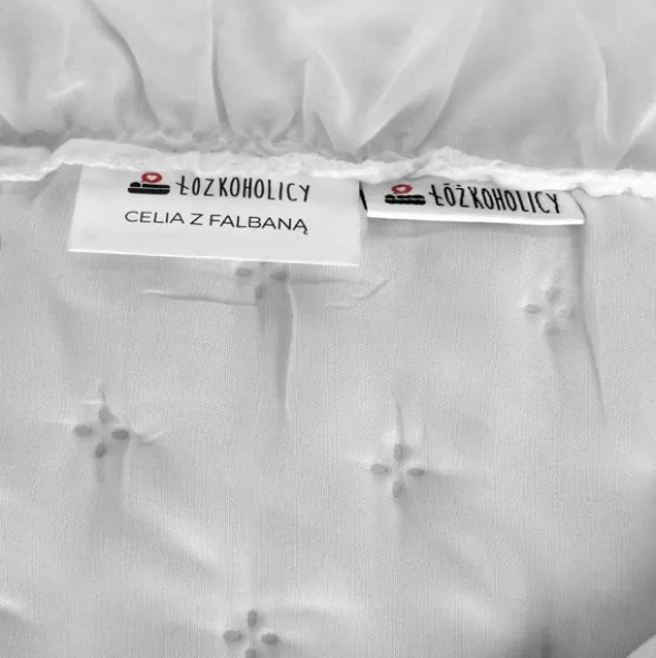 Narzuta 170 x 210 Pikowana Z Falbaną Celia 05