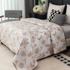 Narzuta 220 x 240 Tłoczona Mikrofibra Meric 01
