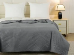 Narzuta 220 x 240 Tłoczona Mikrofibra Zeynep 01