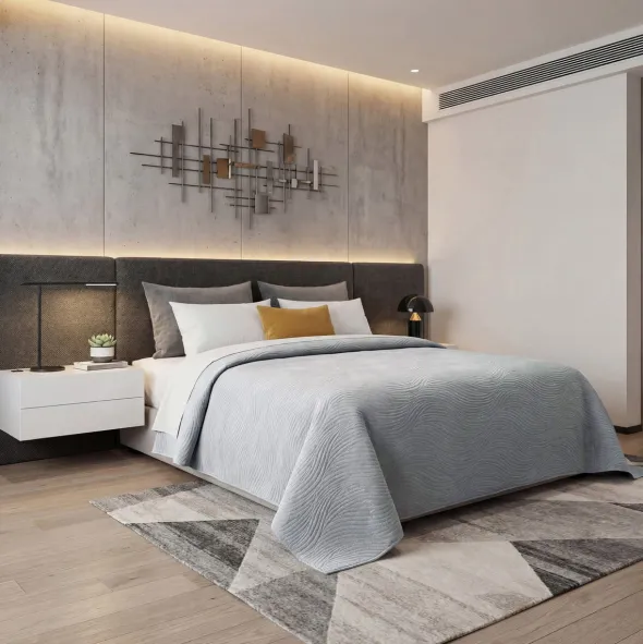 Narzuta 220 x 240 Tłoczona Mikrofibra Federico 17