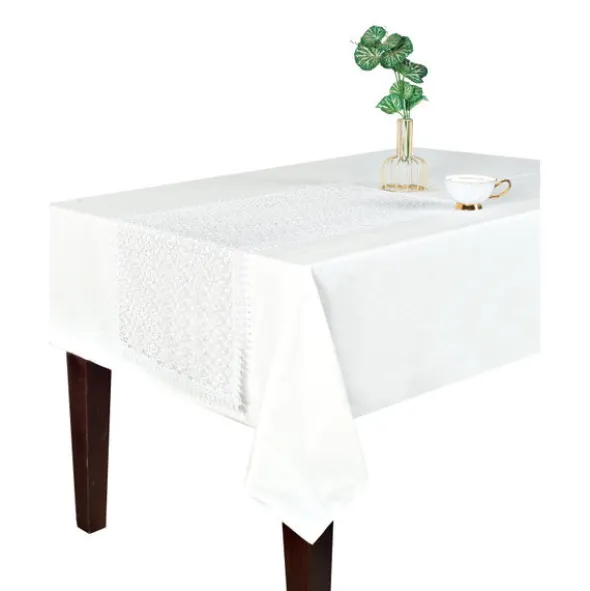 Obrus Okrągły fi 85 Gipiura wz. 058 Biały
