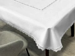 Obrus Plamoodporny 150 x 260 Z Gipiurą 2100 Biel