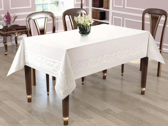 Obrus Teflonowy Laura 320 Biel 140x350