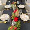 Obrus 140x240 Plamoodporny Klasyczny Elegant Czerń