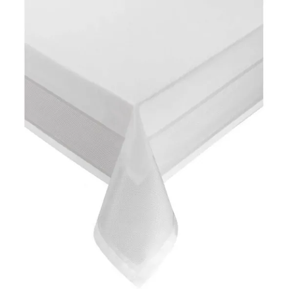 Obrus 140 x 180 Plamoodporny Paula 501 Biały