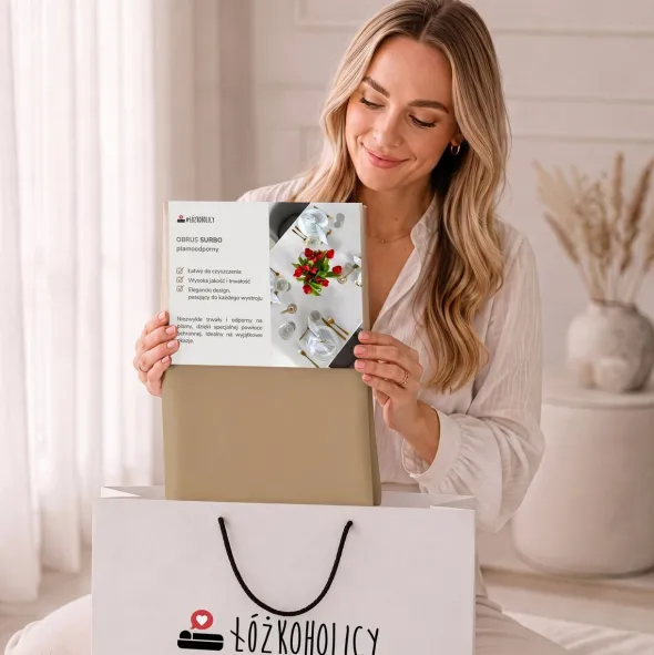 Obrus 140x200 Plamoodporny Surbo Beż