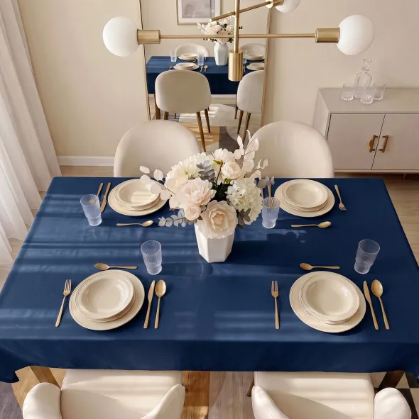 Obrus 140x260 Plamoodporny Surbo Granat