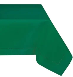 Obrus 140 x 300 Plamoodporny z Mereżką 240_C.Ziele