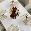 Obrus 140 x 450 Plamoodporny z Mereżką Hanah 001