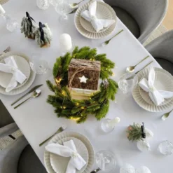 Obrus 130 x 180 Plamoodporny z Mereżką Hanah 001