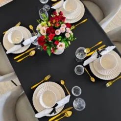 Obrus 140 x 220 Plamoodporny z Mereżką Hanah 002